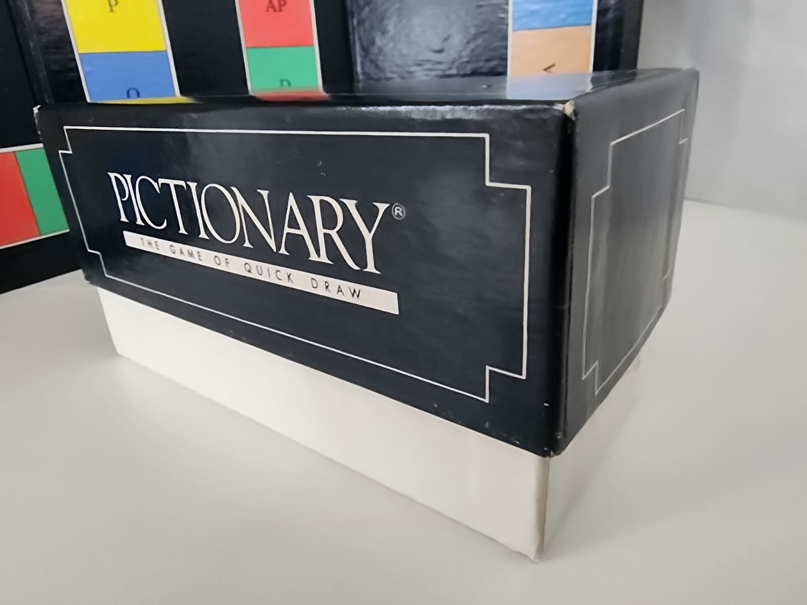 1985 Pictionary Board Game 1st First Edition Well Loved Vintage - Thumbnail 9