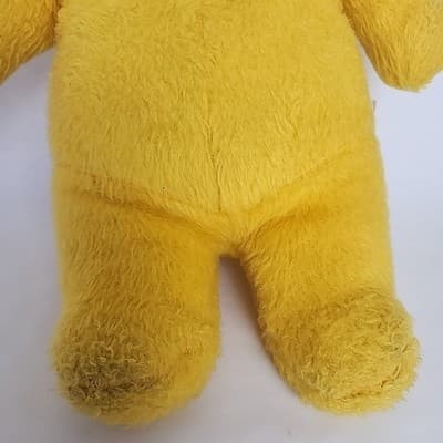 Vintage 60’s Vintage Plush Stuffed Winnie the Pooh Missing Mouth Needs a Home - Thumbnail 4