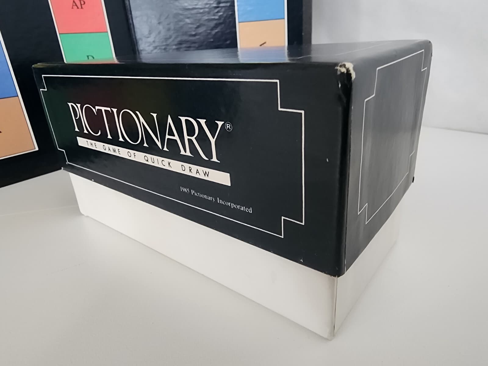 1985 Pictionary Board Game 1st First Edition Well Loved Vintage - Thumbnail 10