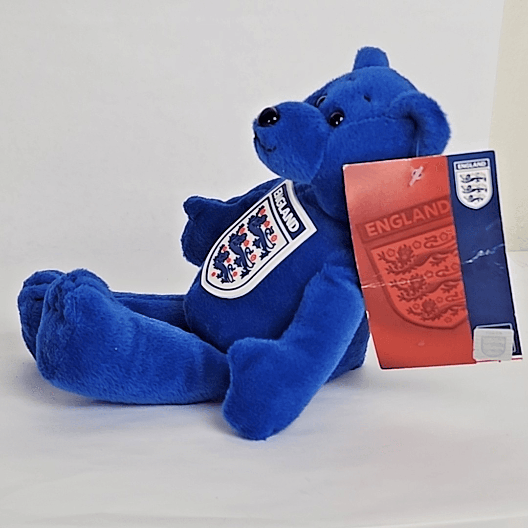 Official Football Association National Team Gift Blue England Beanie Bear Tagged - Thumbnail 5