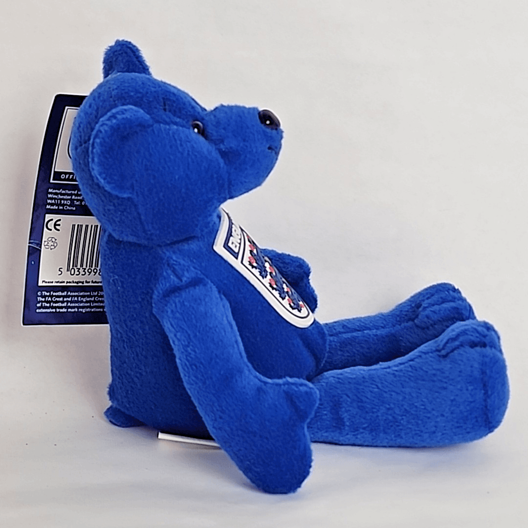 Official Football Association National Team Gift Blue England Beanie Bear Tagged - Thumbnail 2
