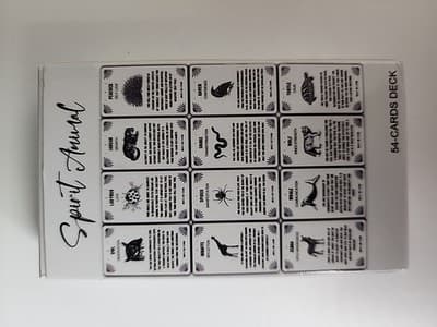 Spirit Animal Oracle 54-Card Deck Animal Spirit Cards New Sealed - Thumbnail 2