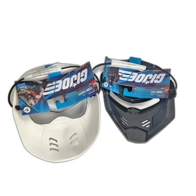 GI Joe Storm Shadow (White) & Snake Eyes (Black) 5+yrs Masks New - Thumbnail 2