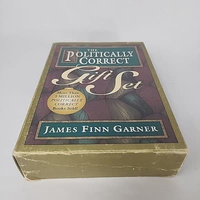 Politically correct gift set james finn garner Wear on box not on books vintage - Thumbnail 5