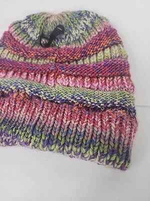 C.C Colorful Boho Hobby Lobby Accessory Toboggan Beanie Hat The Christmas Shoppe - Thumbnail 6