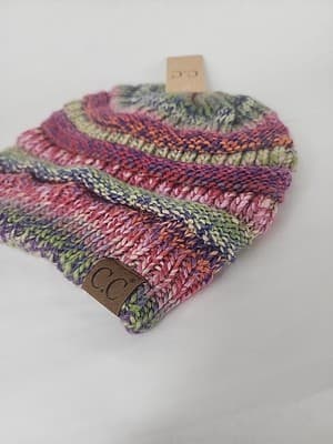 C.C Colorful Boho Hobby Lobby Accessory Toboggan Beanie Hat The Christmas Shoppe - Thumbnail 8