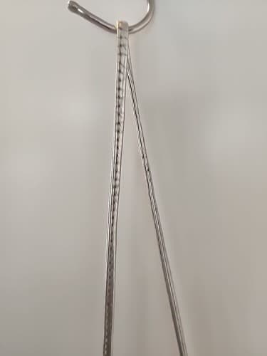 Whiting and Davis Silver Mesh Disco Vintage Purse Crossbody Over Shoulder - Thumbnail 8