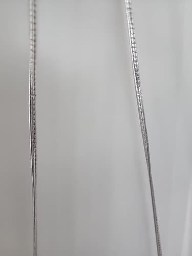 Whiting and Davis Silver Mesh Disco Vintage Purse Crossbody Over Shoulder - Thumbnail 6