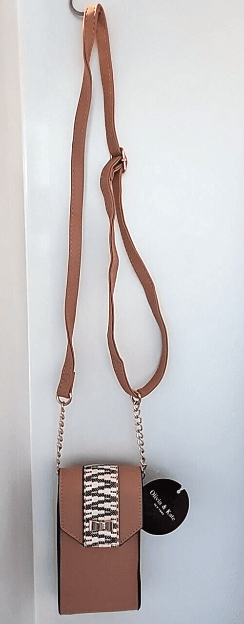Olivia & Kate New York Crossbody Handbag Pink New with Tags - Thumbnail 3