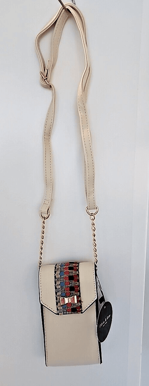 Olivia & Kate New York Crossbody Handbag Cream New with Tags - Thumbnail 3