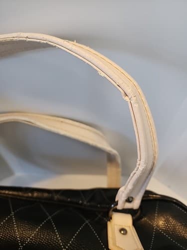 Vintage Mary Kay Consultant Shoulder Bag Tote Missing Dividers Wear on Handles - Thumbnail 6
