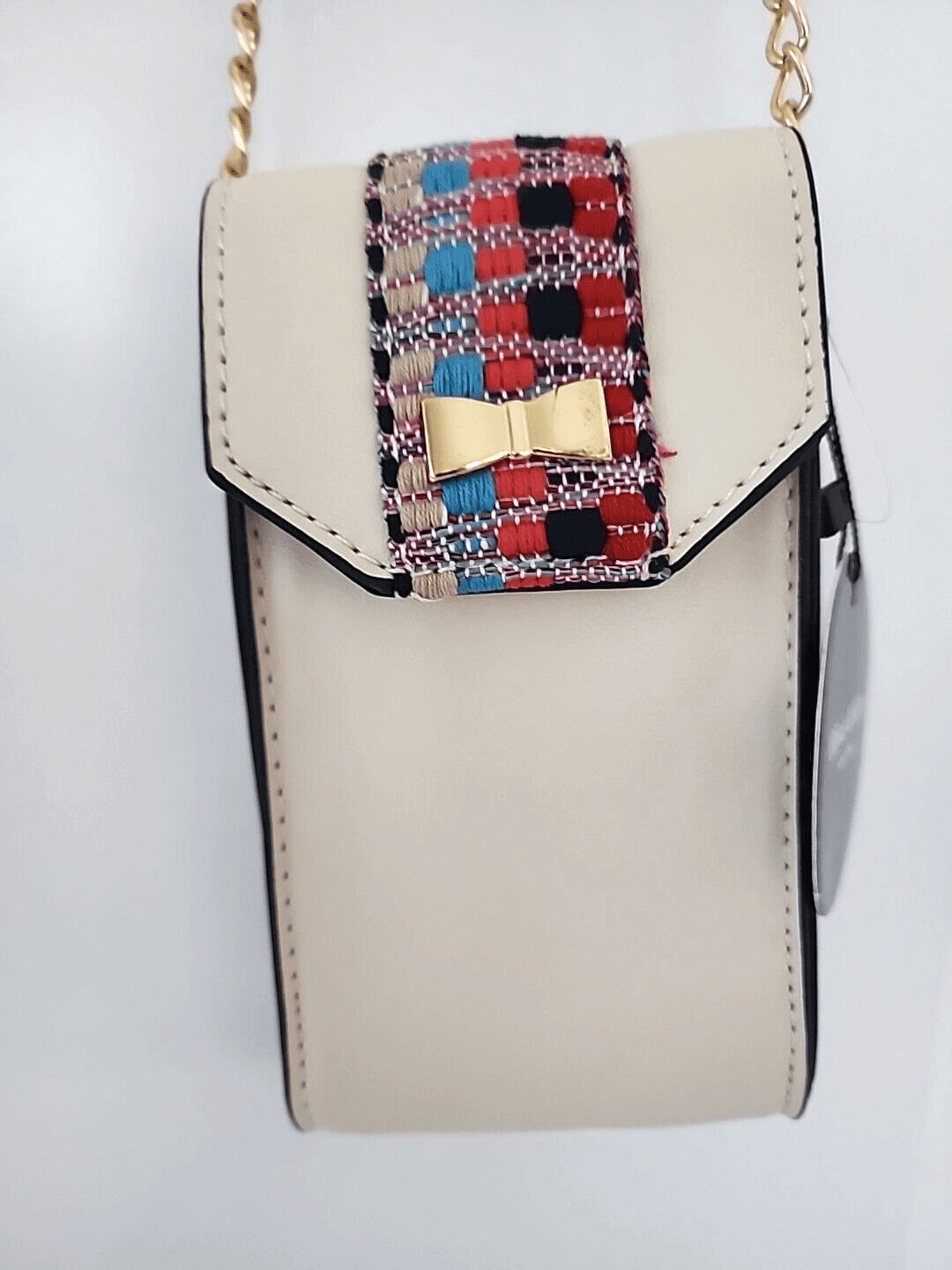 Olivia & Kate New York Crossbody Handbag Cream New with Tags - Thumbnail 4
