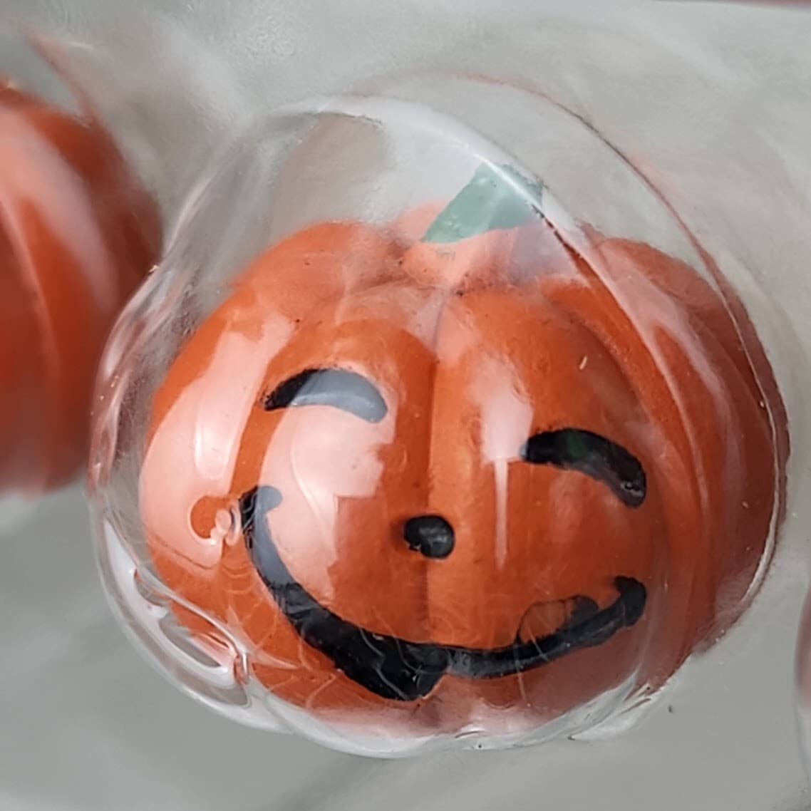 LEMAX SPOOKY TOWN 2017 Orange Happy Pumpkin Family of 5 New #14852 - Thumbnail 8