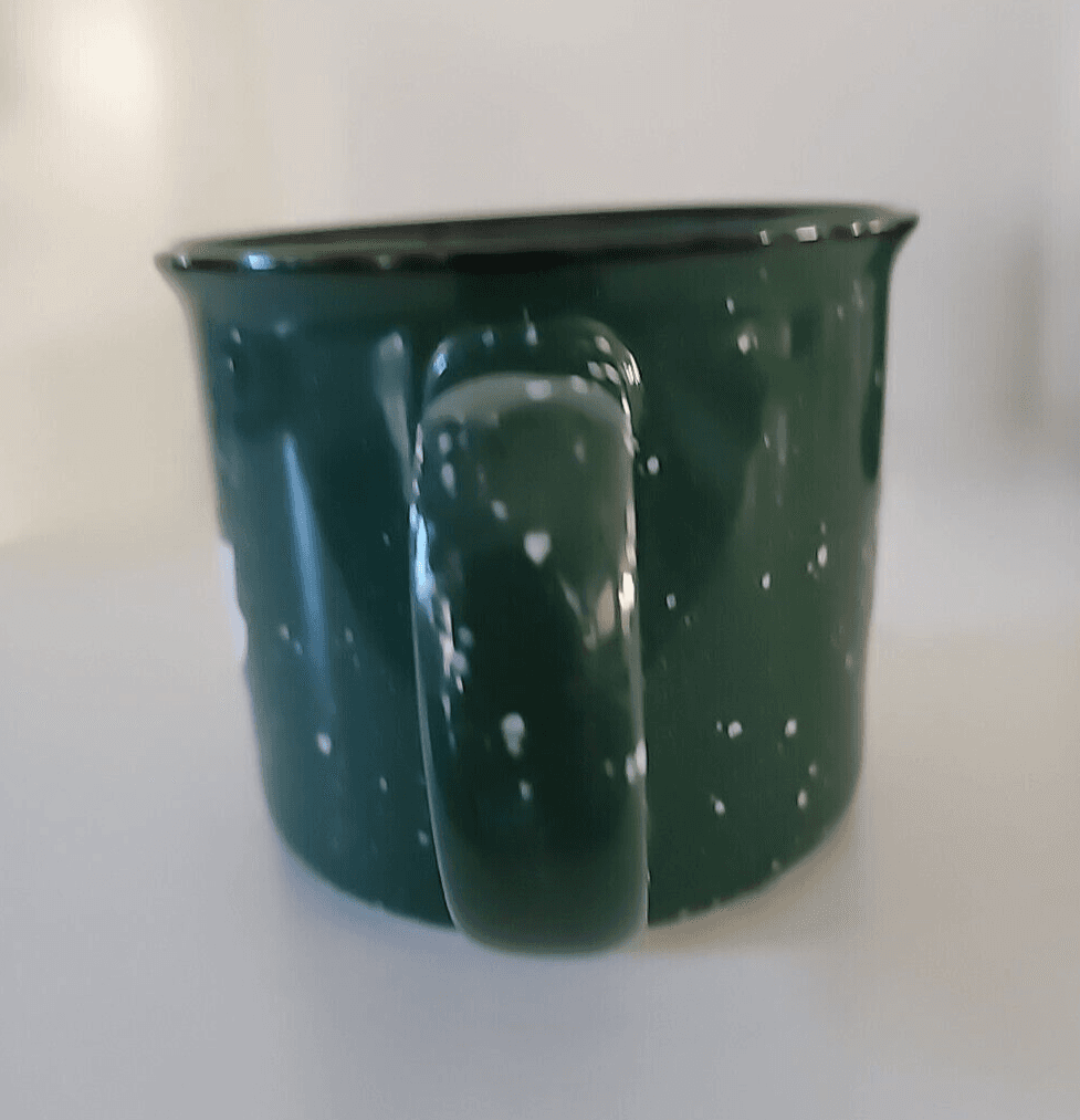 Green New York State Parks 15 oz Campfire Mug Maple Leaf Design NYS Set of 2 - Thumbnail 5