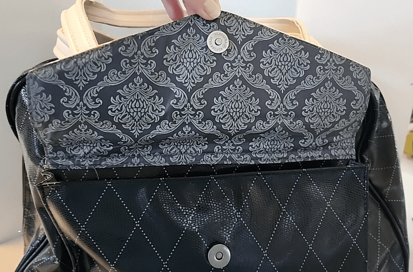 Vintage Mary Kay Consultant Shoulder Bag Tote Missing Dividers Wear on Handles - Thumbnail 3