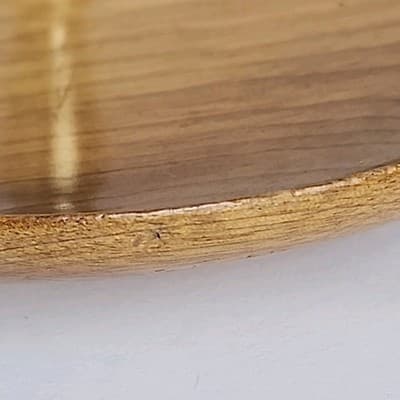 Oregon Made in USA Myrtlewood Gold Metal Handle Wooden Server Dish Brown Vintage - Thumbnail 10