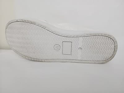Time And Tru Shoes Womens Small Sz 6 Slip On Loafer White Fabric Casual Comfort - Thumbnail 7