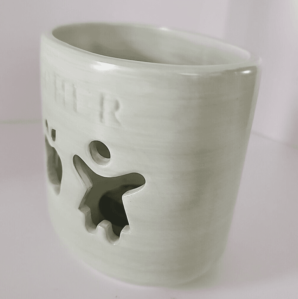 Friendship Light Teacher #14008 Wax Accessories Sage Tea Light Candle Holder - Thumbnail 6