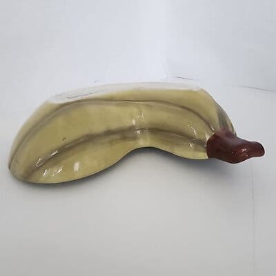 Green Autumn Gourd Maple Leaf Serving Dish Microwave Dishwasher Safe Curved - Thumbnail 2