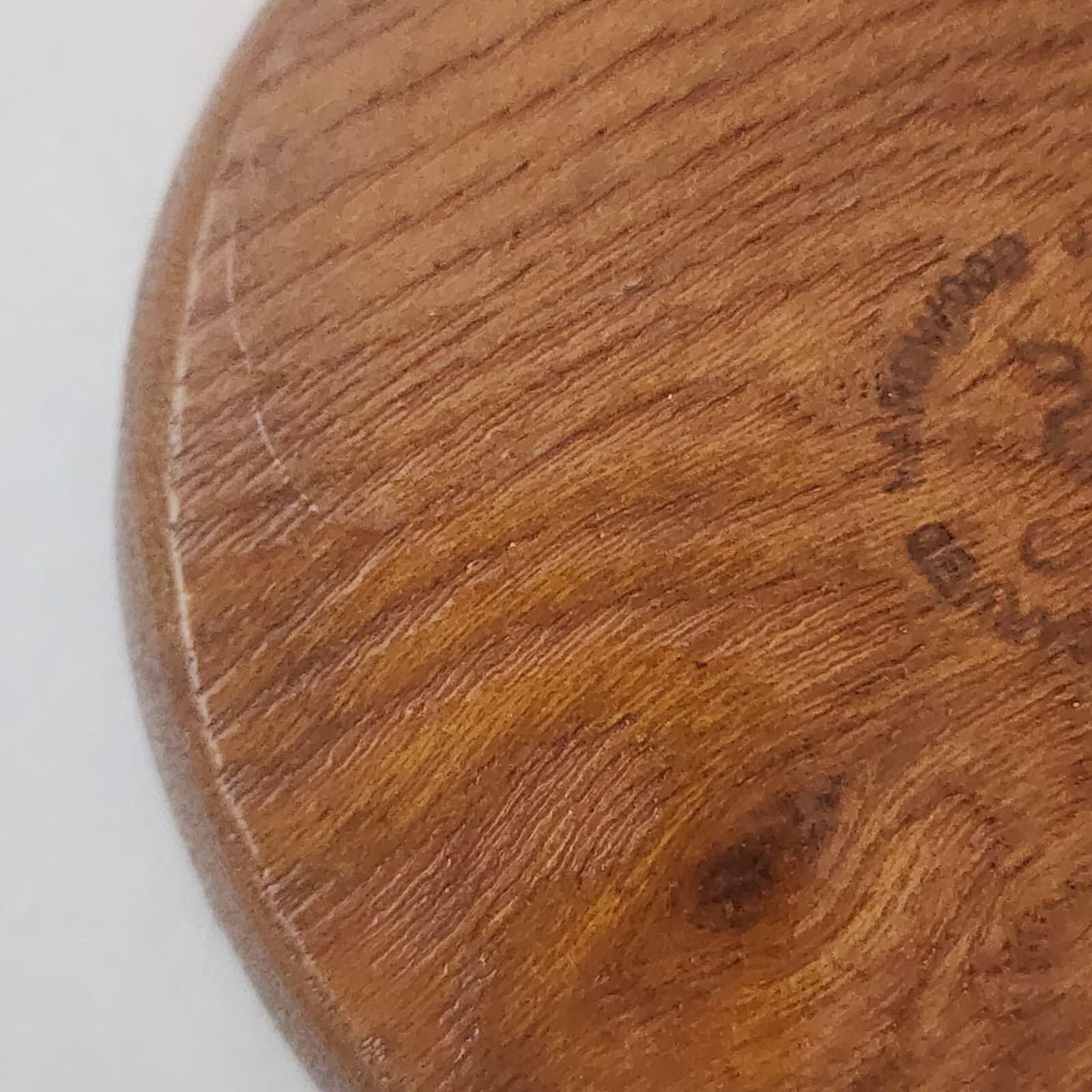 8 Hand carved Teardrop Hardwood Cork Coasters Stand Brown JapanSere Wood Stamped - Thumbnail 14