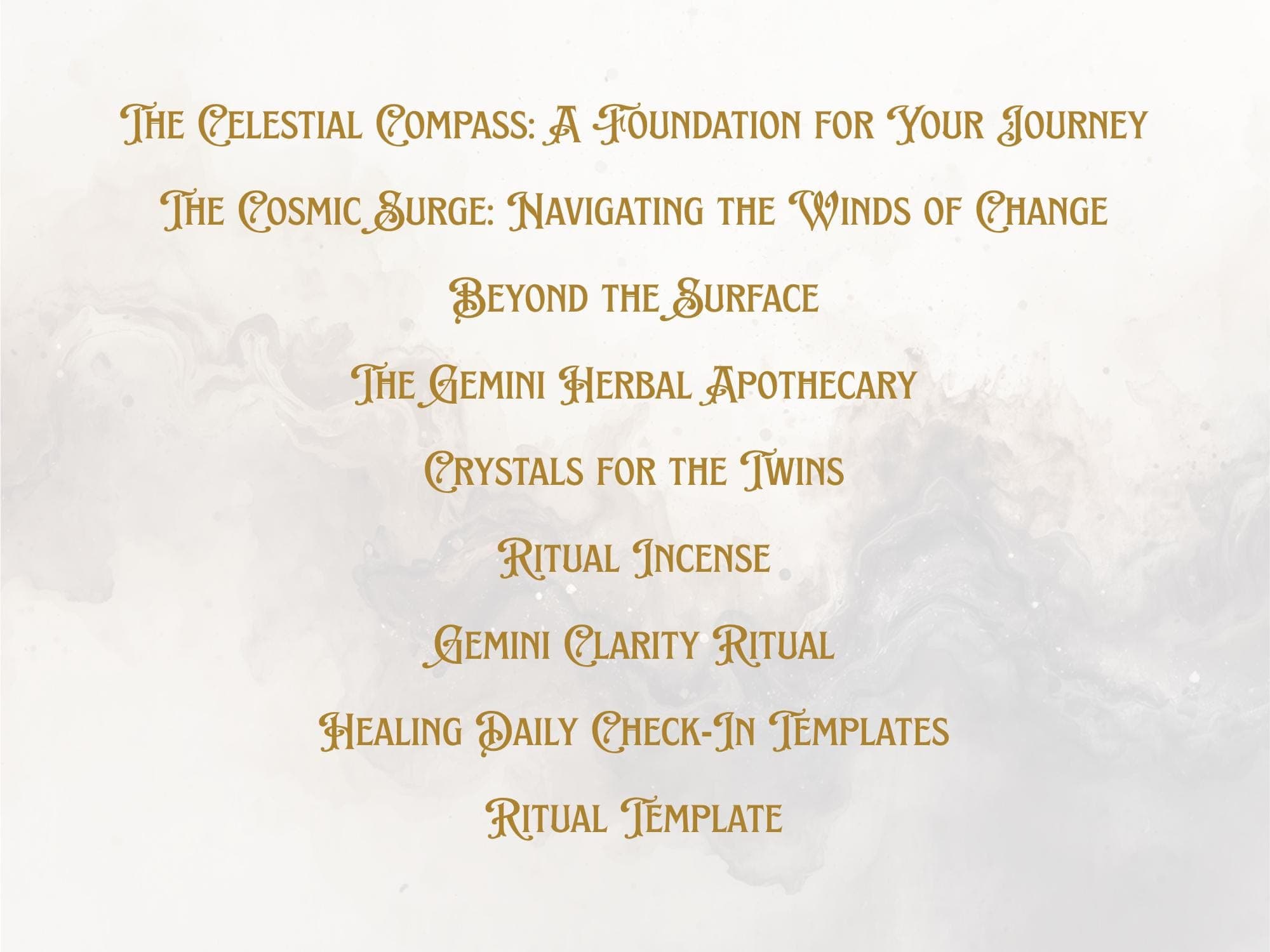 Gemini Zodiac Workbook & Digital Journal - Earth Sign Ritual Guide, Goodnotes Planner Self-Care Abundance Grounding PDF Green Witch Grimoire - Thumbnail 5