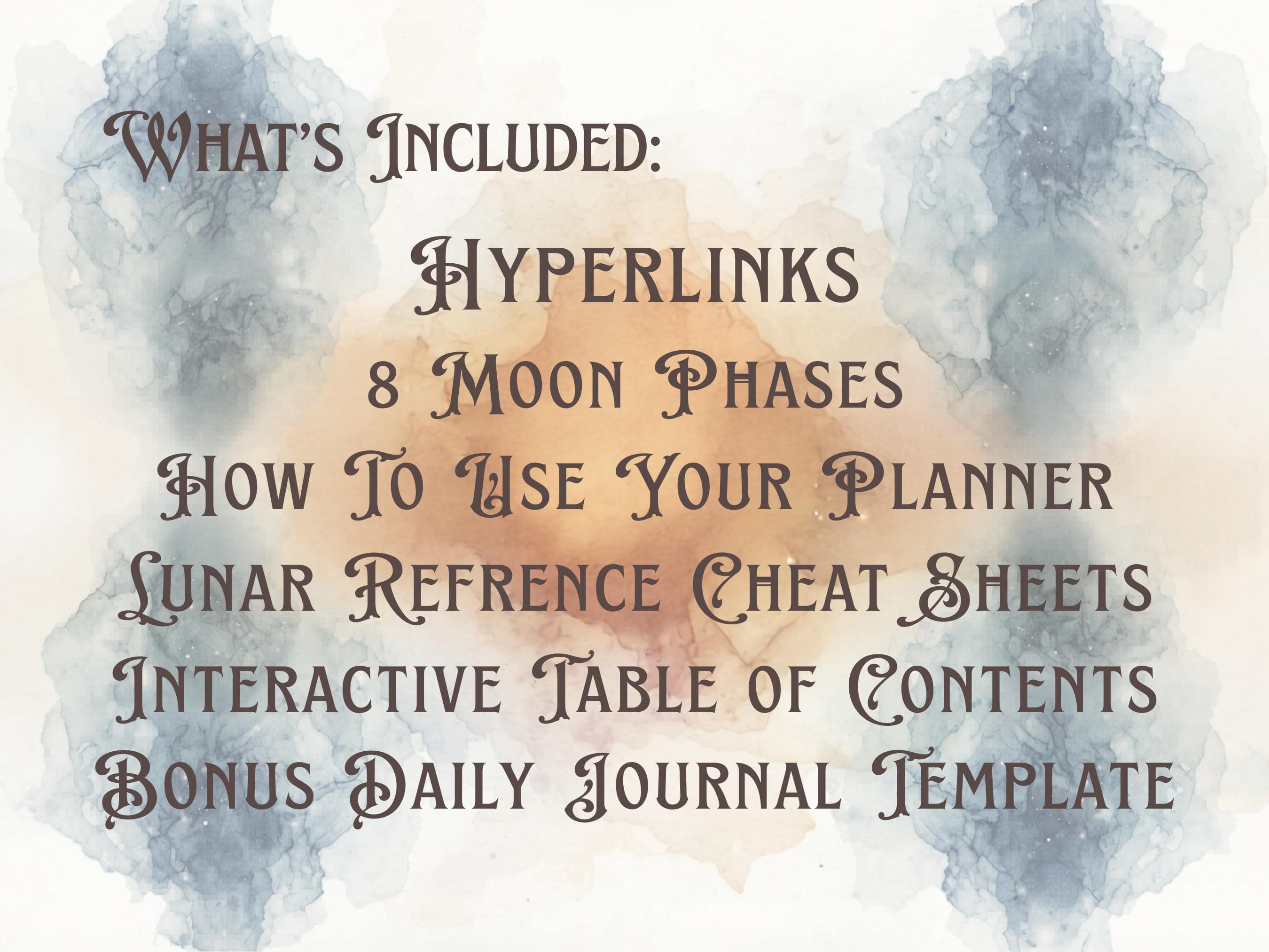 Printable Moon Journal | Lunar Cycle Manifestation Guide | New Moon & Full Moon Rituals | Digital Manifestation Planner Mystic Grimoire PDF - Thumbnail 7