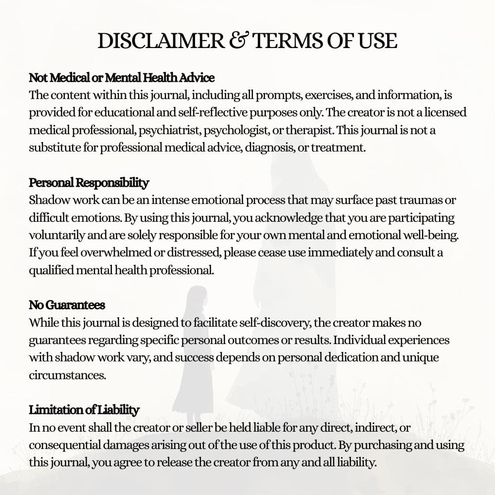Sacred Garden Shadow Work Journal, Hyperlinked Digital Journal for GoodNotes, Botanical Inner Child Guide, 52 Page Healing Workbook PDF - Thumbnail 17