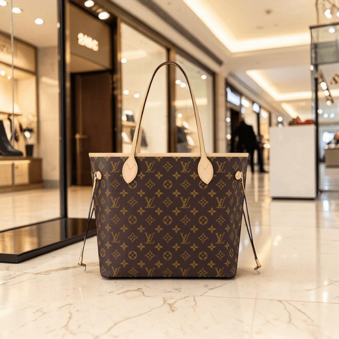 Louis Vuitton Monogram Neverfull Tote Bag - Thumbnail 2