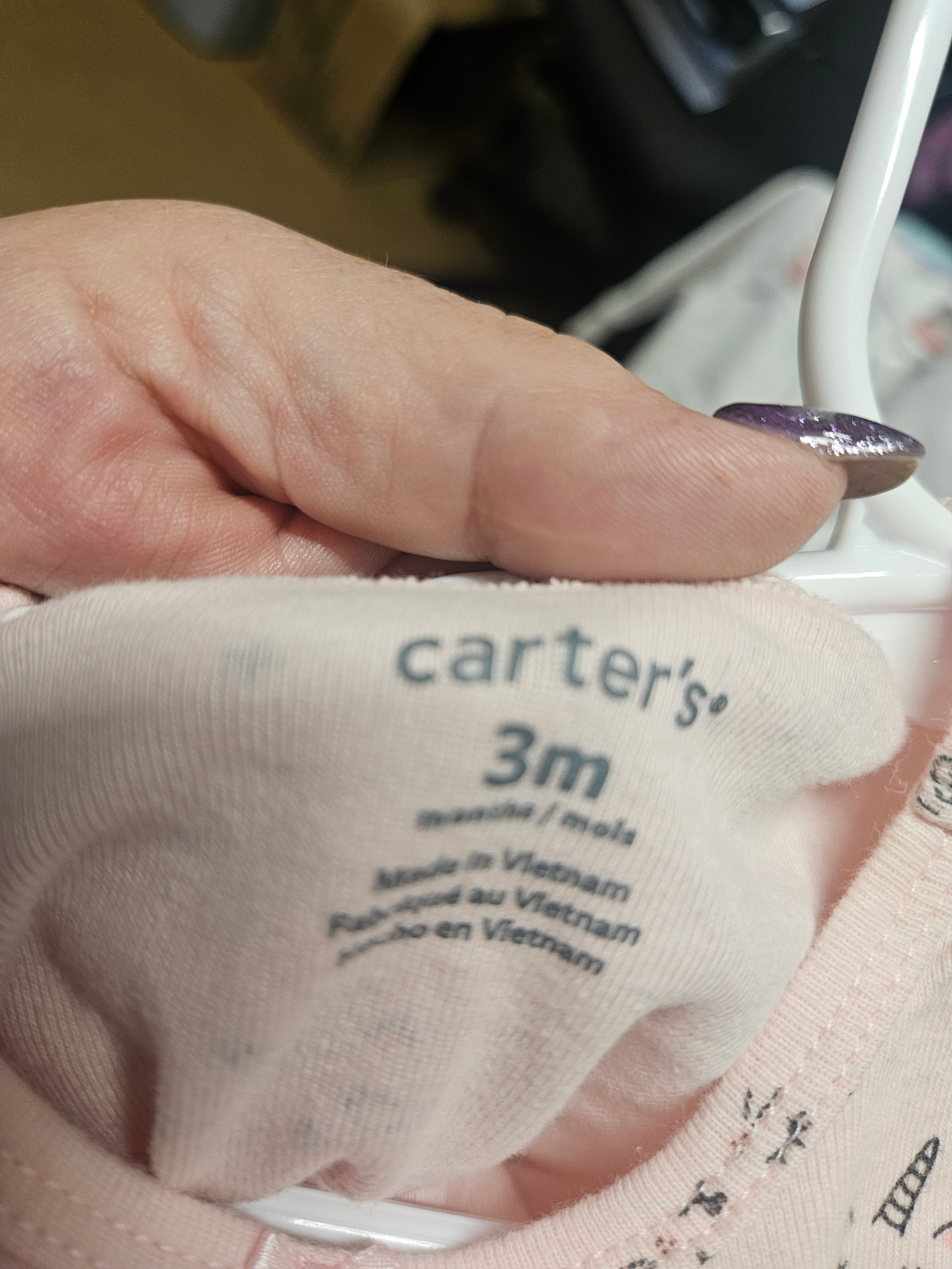 Carter's Baby Girl Unicorn Print Bodysuit 3M - Thumbnail 2