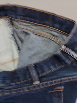 Levis 505 Jeans Men 40x32 Blue Straight Leg Denim Classic Fit Zip Fly NO STRETCH - Thumbnail 6