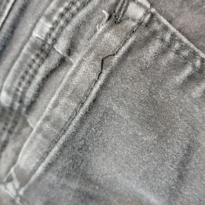 Wax Jean Skinny Stretch Women’s Size 3 Distressed Goth Ripped Denim Black 93400 - Thumbnail 15