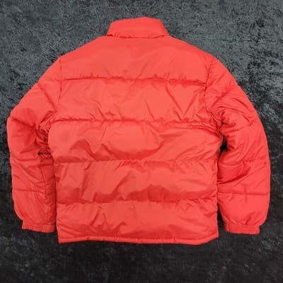 OLD NAVY Mens Large Frost Free Puffer Coat Red Spice Warm And Cozy Clean N Ready - Thumbnail 13