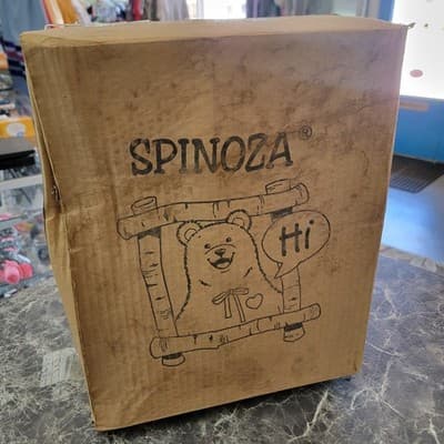 Vintage SPINOZA speaks From the Heart Therapy Plush Bear Collector Talking Tapes - Thumbnail 3