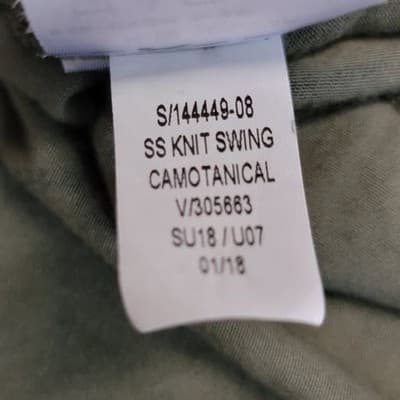 Old Navy Women's M Green Floral Y2K Dress Cute And Comfy Rayon Spandex Knit - Thumbnail 6