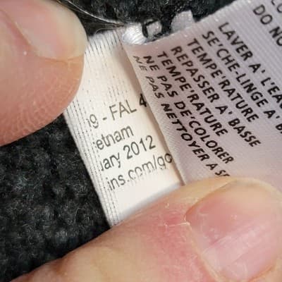 ROYAL ROBBINS Women's LG Grey Knit Jacket 2 Way Zipper Snap Pockets Cuffs Collar - Thumbnail 12