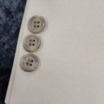 Vintage Levis Western Wear Blazer Mens Beige Sport Coat Size 42L - Thumbnail 7