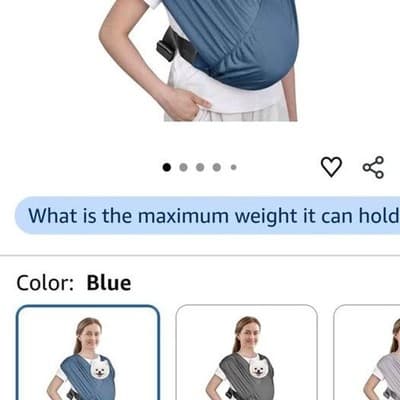 Cuby Swaddle Dog Swing Carrier - New - Thumbnail 3