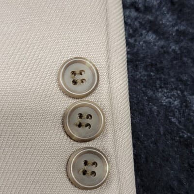 Vintage Levis Western Wear Blazer Mens Beige Sport Coat Size 42L - Thumbnail 6