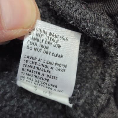 ROYAL ROBBINS Women's LG Grey Knit Jacket 2 Way Zipper Snap Pockets Cuffs Collar - Thumbnail 10