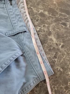 Wrangler Men's 42 Light Blue Classic Summer Cargo Shorts Size 42x10 - Thumbnail 8