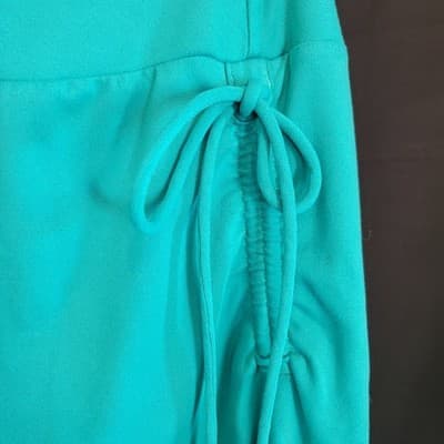 The North Face Womens XL Teal Green Ruched Side Drawstring High Low Active Skirt - Thumbnail 2