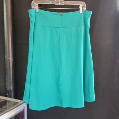 The North Face Womens XL Teal Green Ruched Side Drawstring High Low Active Skirt - Thumbnail 5