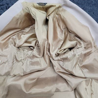 Vintage Levis Western Wear Blazer Mens Beige Sport Coat Size 42L - Thumbnail 15