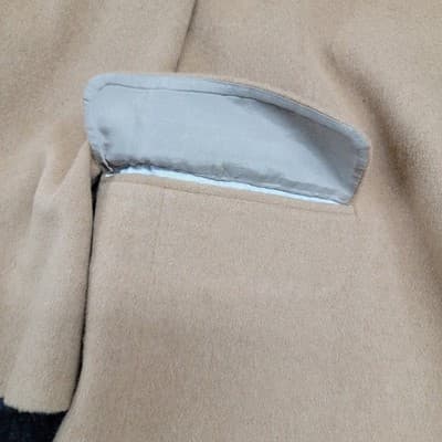 Vintage Stafford Men’s Camel and Wool Blend Blazer Sport Coat Jacket Prob 42L - Thumbnail 7