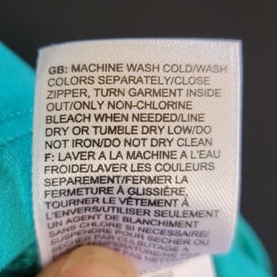 The North Face Womens XL Teal Green Ruched Side Drawstring High Low Active Skirt - Thumbnail 7