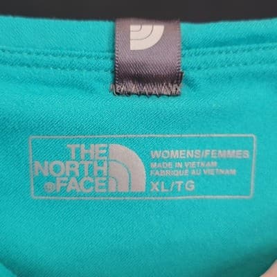 The North Face Womens XL Teal Green Ruched Side Drawstring High Low Active Skirt - Thumbnail 4