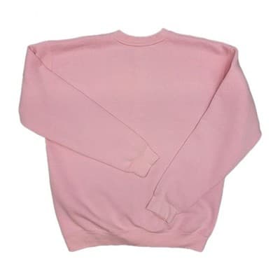 I Heart NY Pink Sweatshirt Large New York Souvenir Soft Comfy Crewneck Cotton - Thumbnail 6