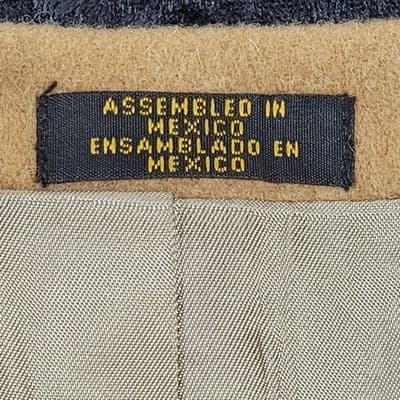 Vintage Stafford Men’s Camel and Wool Blend Blazer Sport Coat Jacket Prob 42L - Thumbnail 4