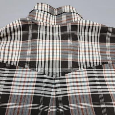 Resistol Rodeo Gear Men's LARGE Long Sleeve Western Cowboy Button Down Shirt - Thumbnail 8