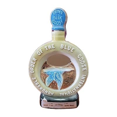 Vintage Jim Beam Decanter, 1971, Honorable Order of the Blue Goose International